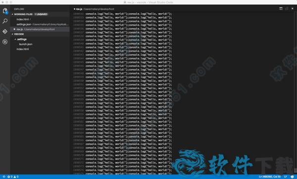 Visual Studio Code破解版[亲测能用] _Visual Studio Code微软代码编辑器 v1.52.1.0汉化版破解版下载