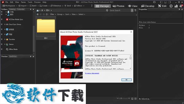 ACDSee Photo Studio Professional 2021 v14.0破解版(附许可证密钥)下载