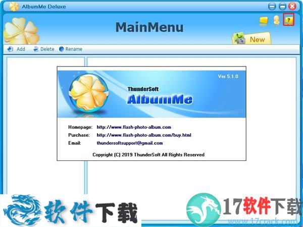 ThunderSoft AlbumMe Deluxe(幻灯片Flash制作器) v5.1.0破解版(含破解教程)下载
