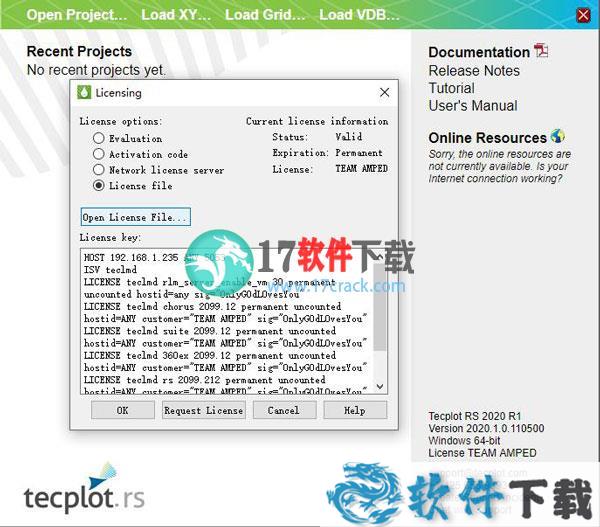 Tecplot rs 2020 R1 中文破解版(附安装教程+破解补丁)下载