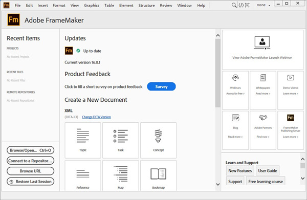 Adobe FrameMaker 2019软件下载_Adobe FrameMaker 2019中文破解版