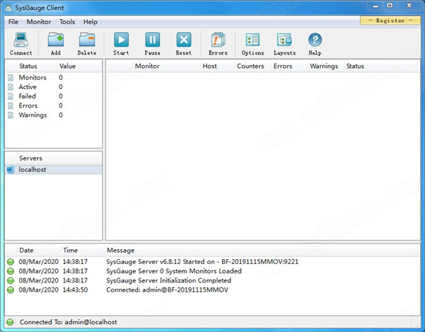 SysGauge Server软件下载_SysGauge Server中文破解版7.4.16