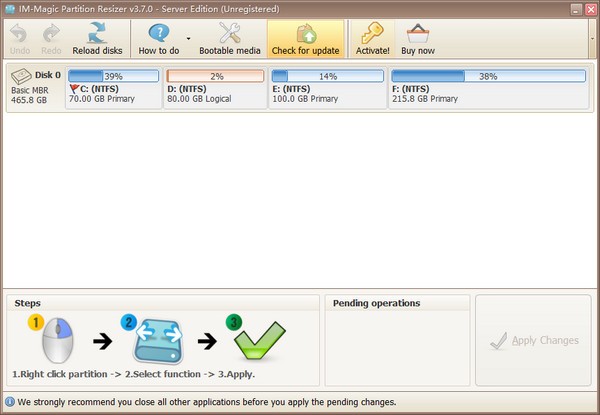 IM-Magic Partition Resizer 2019软件下载_IM-Magic Partition Resizer 2019中文破解版3.7.0