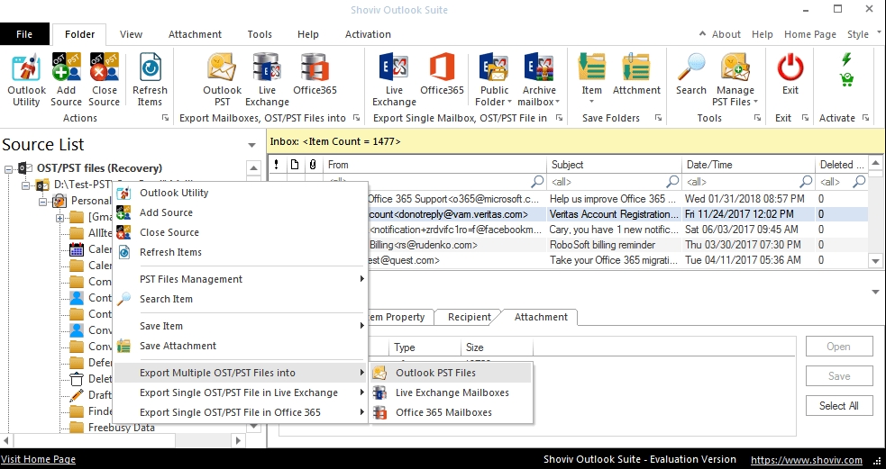 Shoviv Outlook Suite软件下载_Shoviv Outlook Suite中文破解版20.1