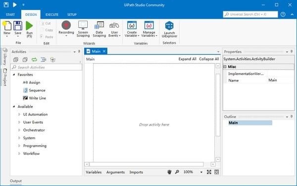uipath studio软件下载-uipath studio中文破解版2019.4.4