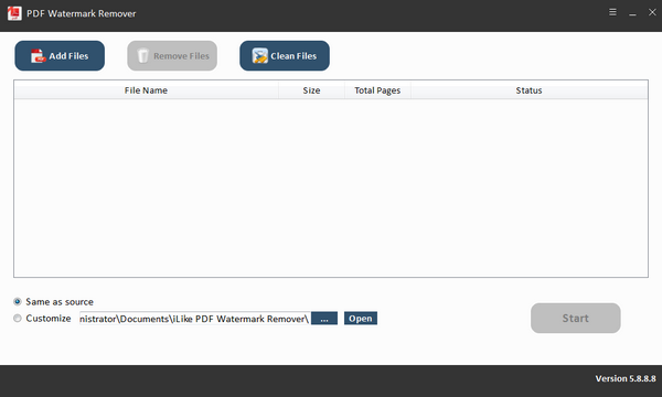 PDF Watermark Remover软件下载-PDF Watermark Remover注册破解版5.8.8.8