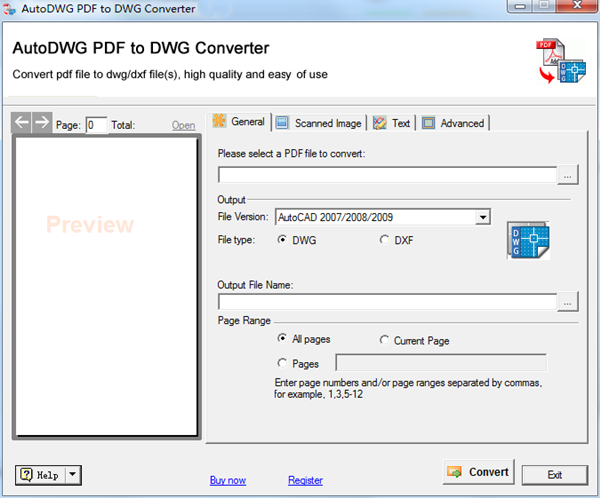 AutoDWG PDF to DWG Converter 2020软件下载-AutoDWG PDF to DWG Converter 2020中文破解版4.01