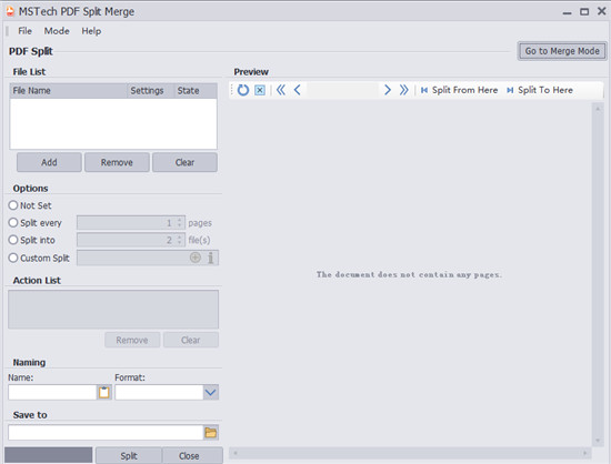 MSTech PDF Split Merge软件下载-MSTech PDF Split Merge中文破解版1.1.1