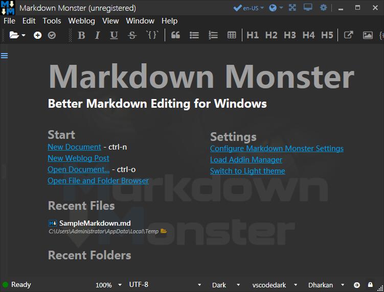 Markdown编辑器软件下载-Markdown Monster破解版1.13.9