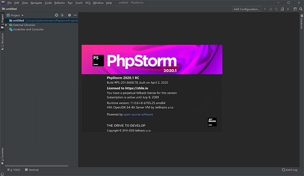 JetBrains PhpStorm软件下载-JetBrains PhpStorm中文破解版2020.2.2