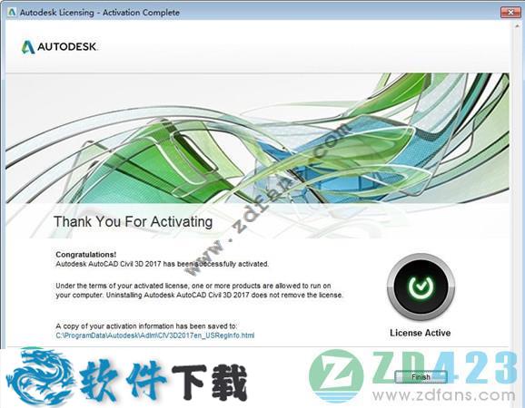 AutoCAD Civil 3D 2019中文破解版（附序列号和密钥）下载