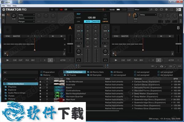 Traktor Pro 3(DJ音乐创建和混音软件)