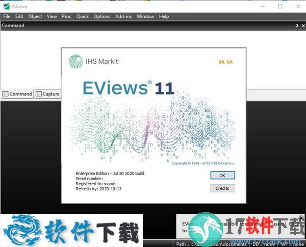 EViews 11破解版（附安装教程）v11.0下载