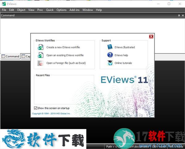 EViews 11破解版（附安装教程）v11.0下载