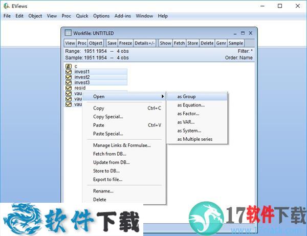 EViews 11破解版（附安装教程）v11.0下载