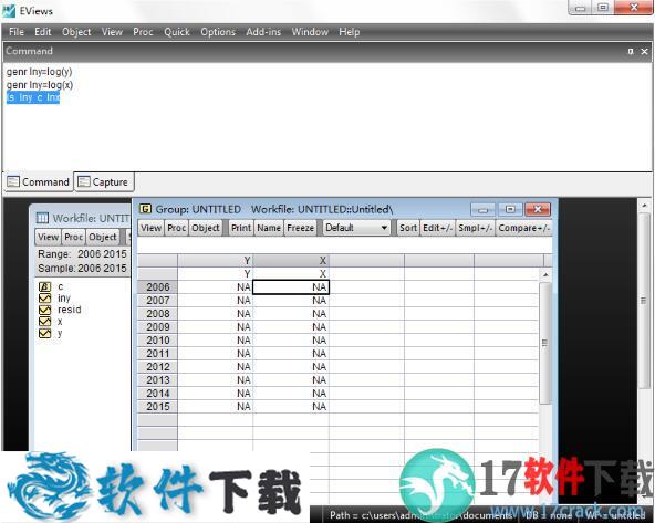 EViews 11破解版（附安装教程）v11.0下载