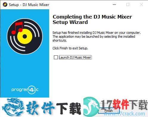 Program4Pc DJ Music Mixer v8.5中文破解版(附安装教程+补丁)下载