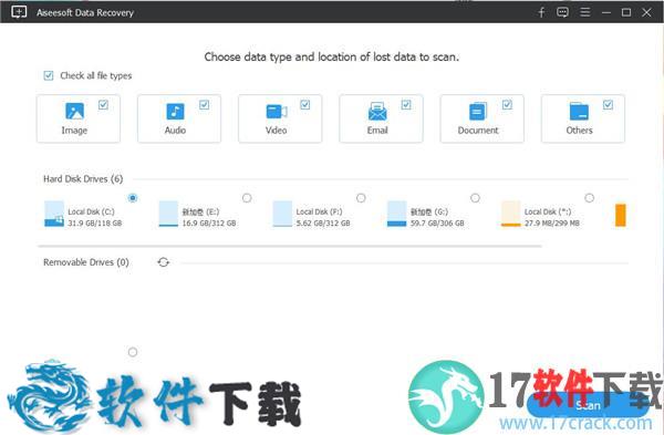 Aiseesoft Data Recovery v1.1.6 中文破解版(附安装教程+破解补丁)下载