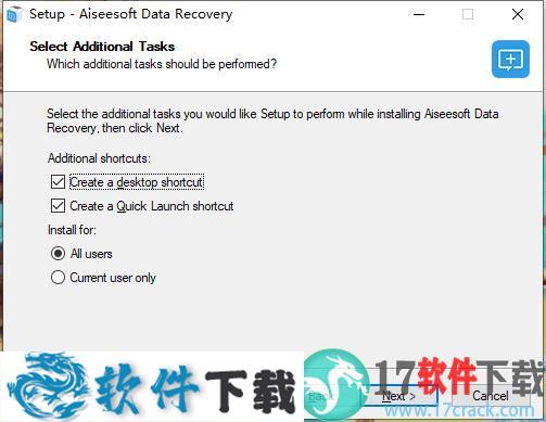 Aiseesoft Data Recovery v1.1.6 中文破解版(附安装教程+破解补丁)下载