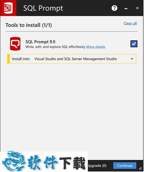 SQL Prompt v9.0.10.4053破解版（附SQL Prompt安装教程）下载