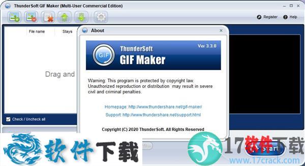 ThunderSoft GIF Maker v3.3.0 中文破解版（附安装教程）下载