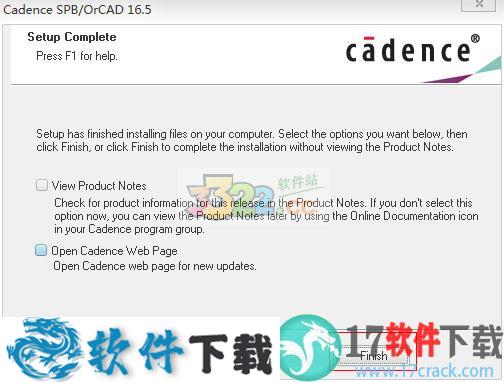 cadence orcad 16.5 中文破解版（附安装教程）下载