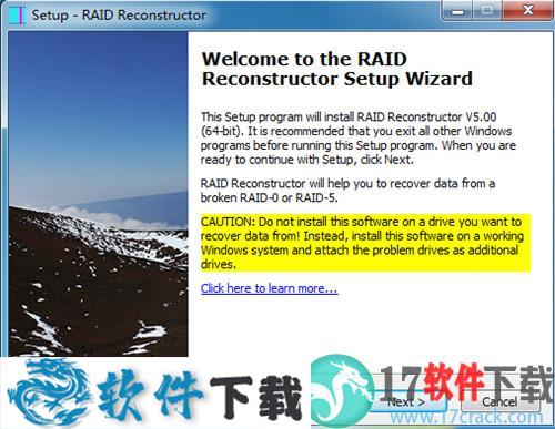 RAID Reconstructor(raid数据恢复工具) v5.00 中文破解版下载