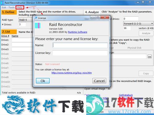 RAID Reconstructor(raid数据恢复工具) v5.00 中文破解版下载