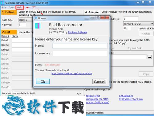 RAID Reconstructor（raid数据恢复工具）v5.00 中文破解版下载
