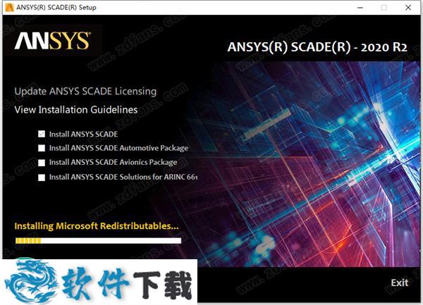 ANSYS SCADE 2020 中文破解版 （附安装教程）下载