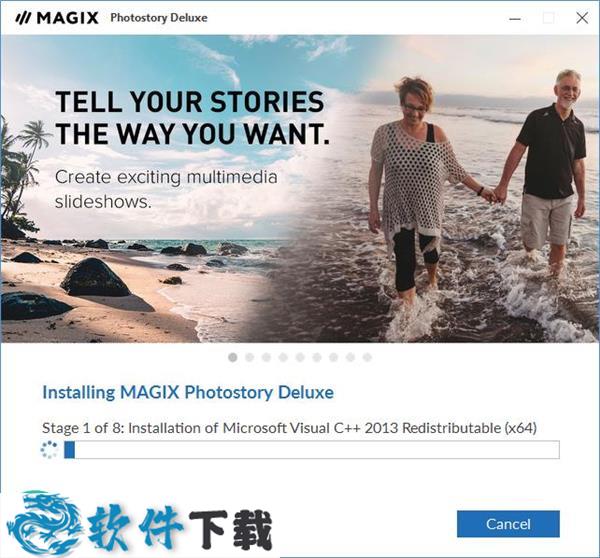 MAGIX Photostory Deluxe 2021 v20.0.1.52中文破解版（附安装教程）下载