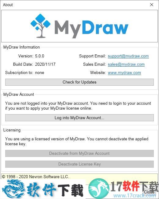 MyDraw(思维导图软件) v5.0.0中文破解版下载