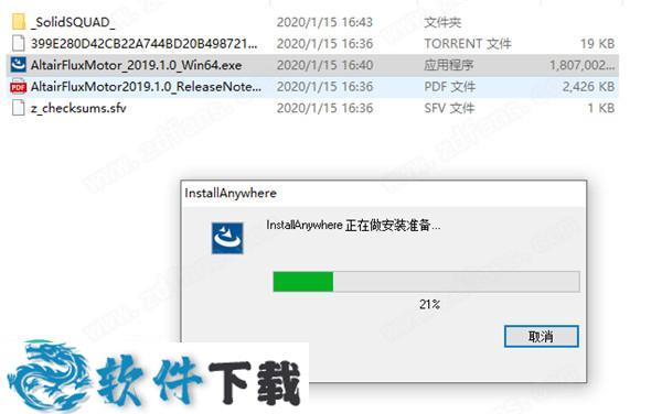 Altair FluxMotor 2019.1 中文破解版（附安装教程）下载