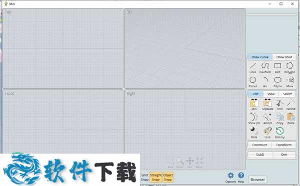 Moi3D(三维建模设计软件)破解版