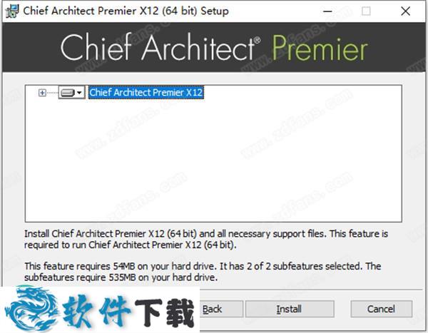 Chief Architect X12(首席建筑师软件)v22.1中文破解版（附安装教程）下载