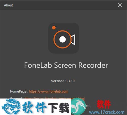 FoneLab Screen Recorder(屏幕录像机) v1.3.10 中文破解版下载