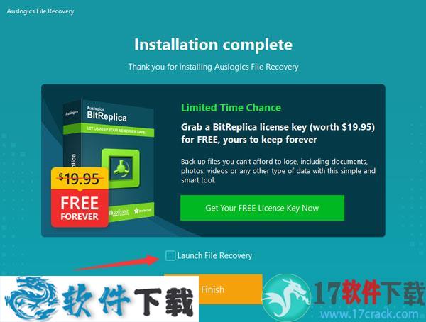 Auslogics File Recovery Pro v10.0 注册破解版（附安装教程+破解补丁）下载
