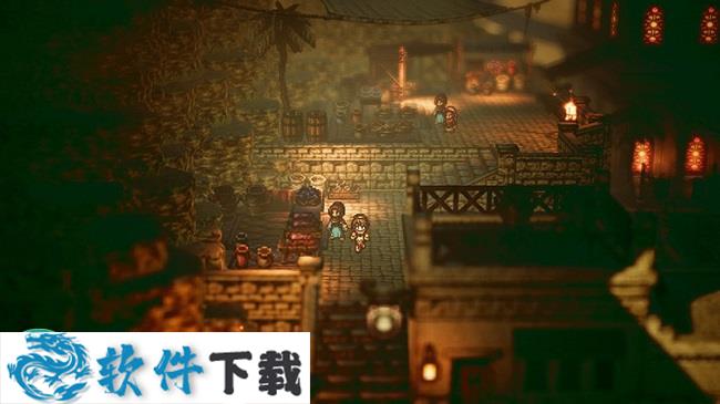歧路旅人 3DM中文破解版(附游戏攻略)下载