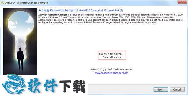 Password Changer Ultimate11(系统密码重置软件) v11.0 授权破解版下载