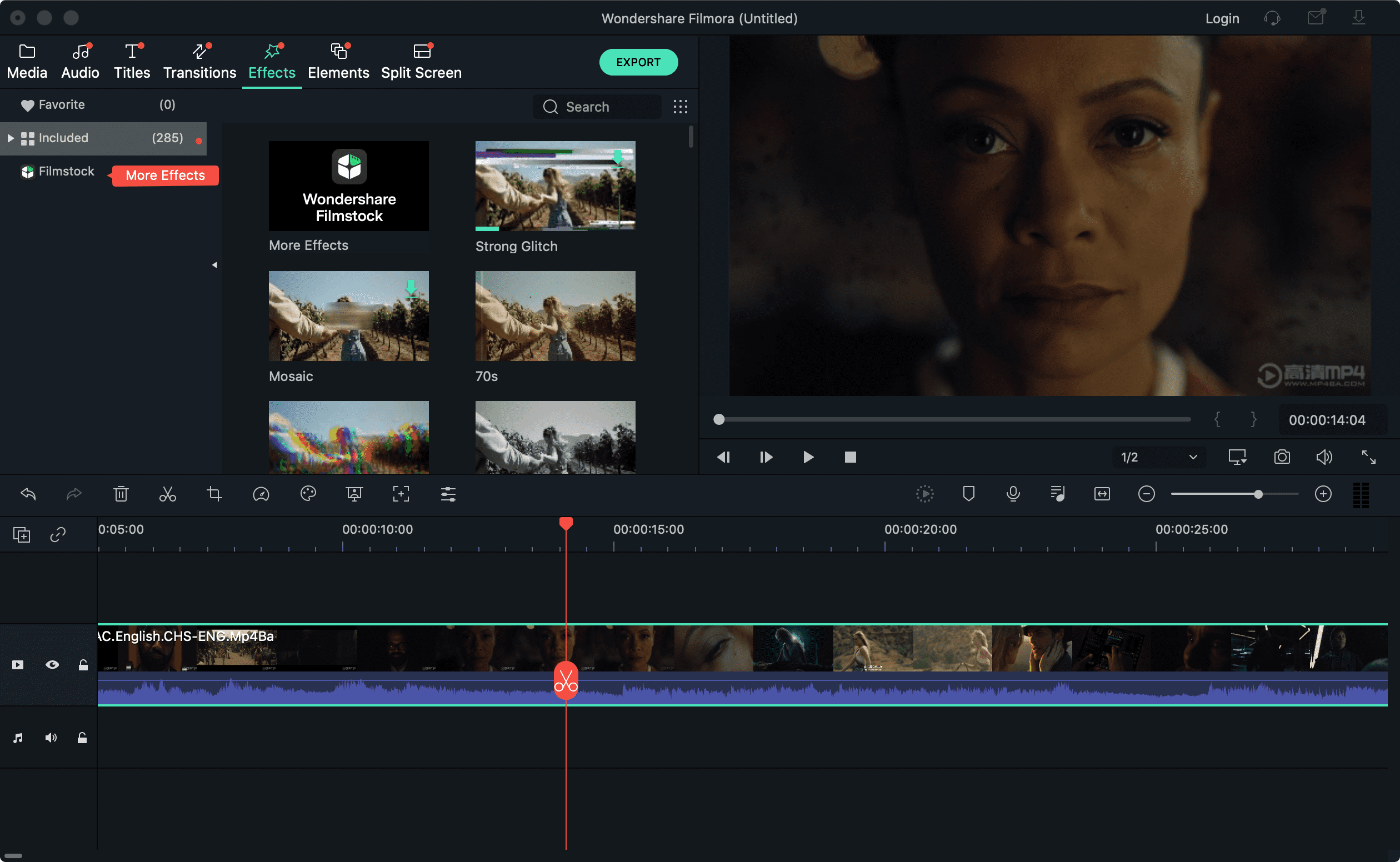 Filmora X(喵影工厂)for mac