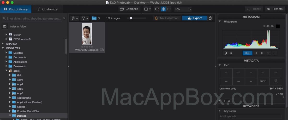 DxO PhotoLab 7.0.2:mac照片后期修图工具下载