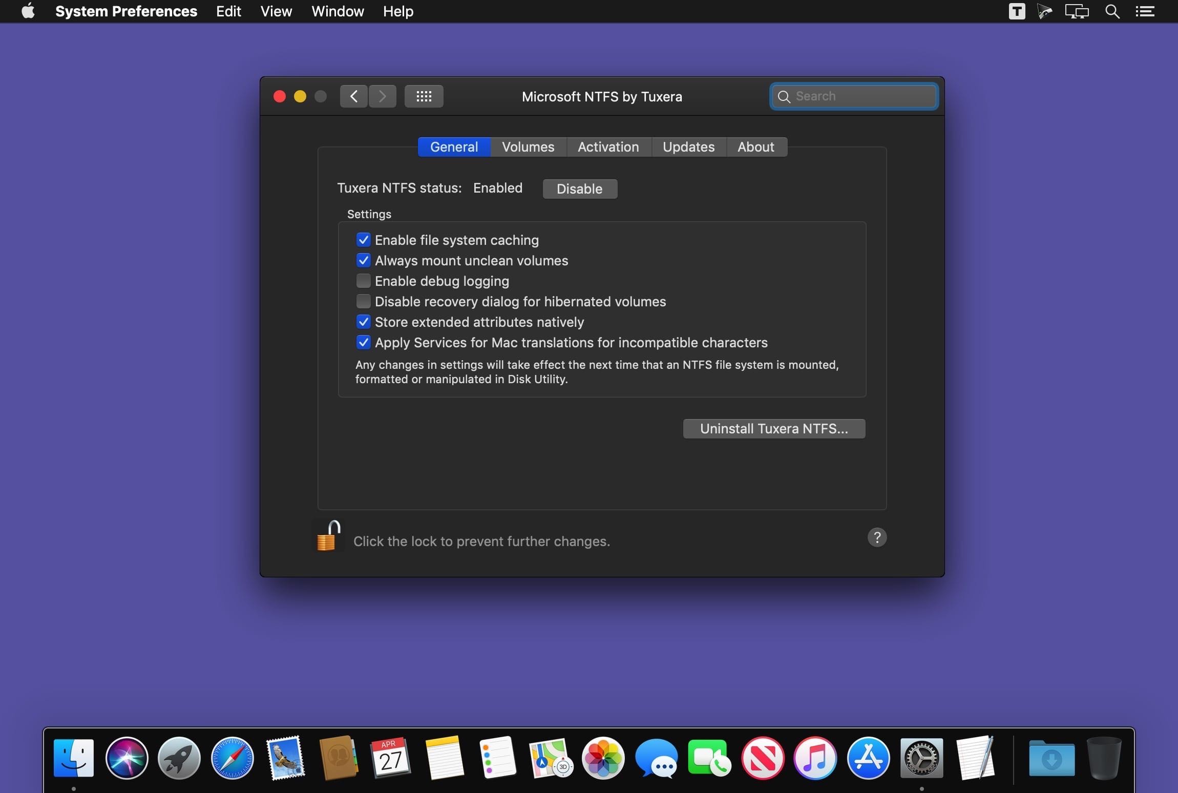Tuxera NTFS 2021.1 mac上读写ntfs格式磁盘下载