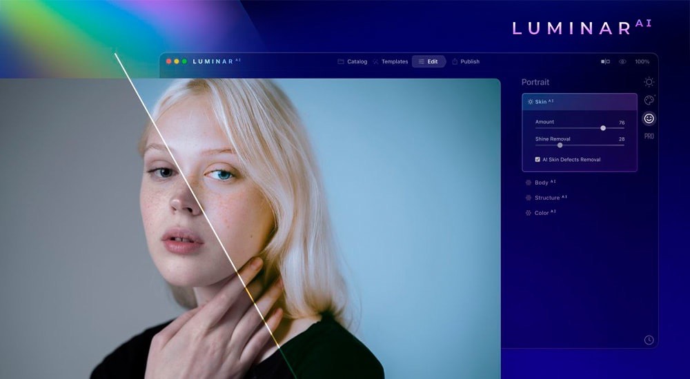 Luminar AI 1.5.2 中文破解版 强大AI照片编辑器下载