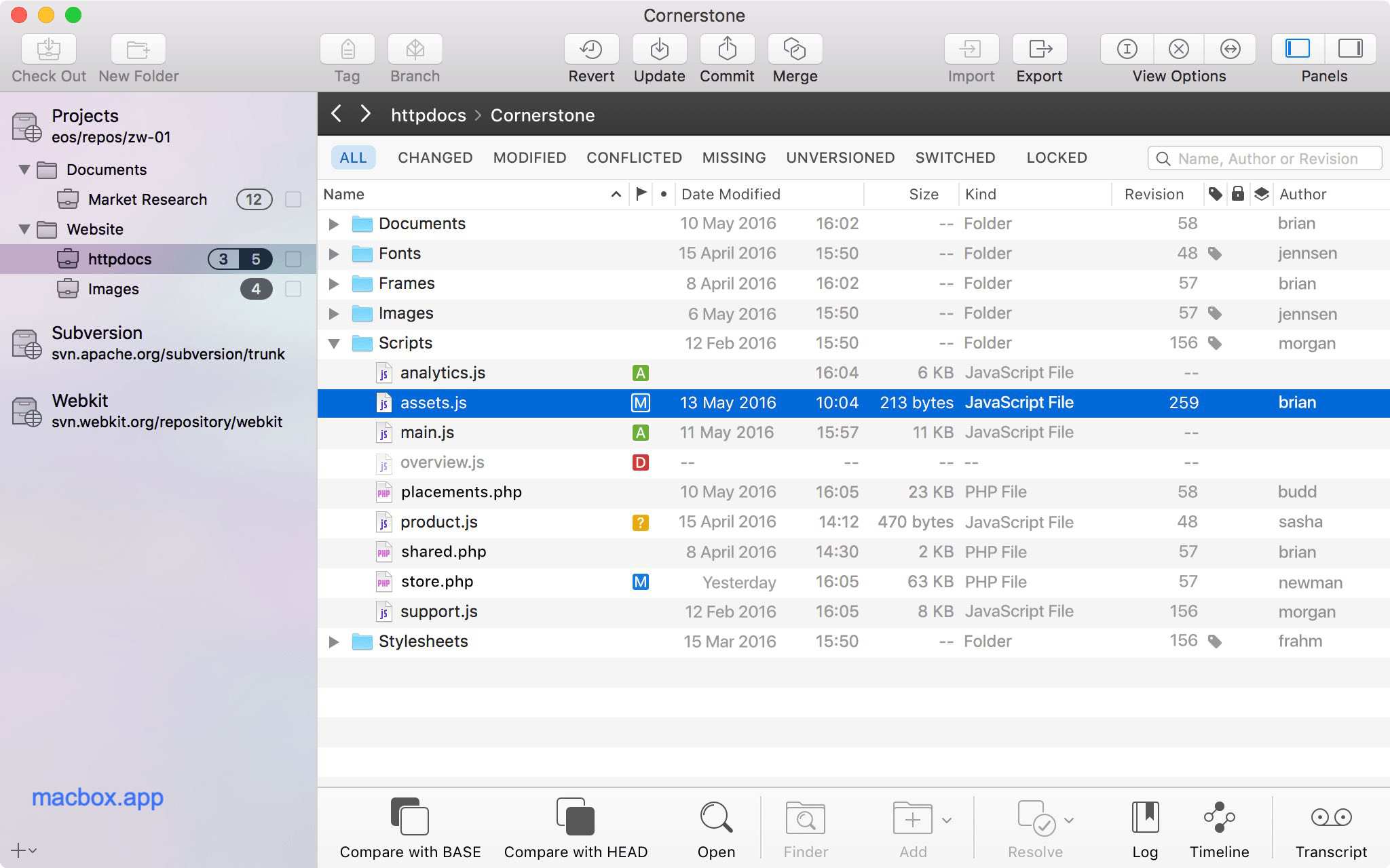 Cornerstone for for mac