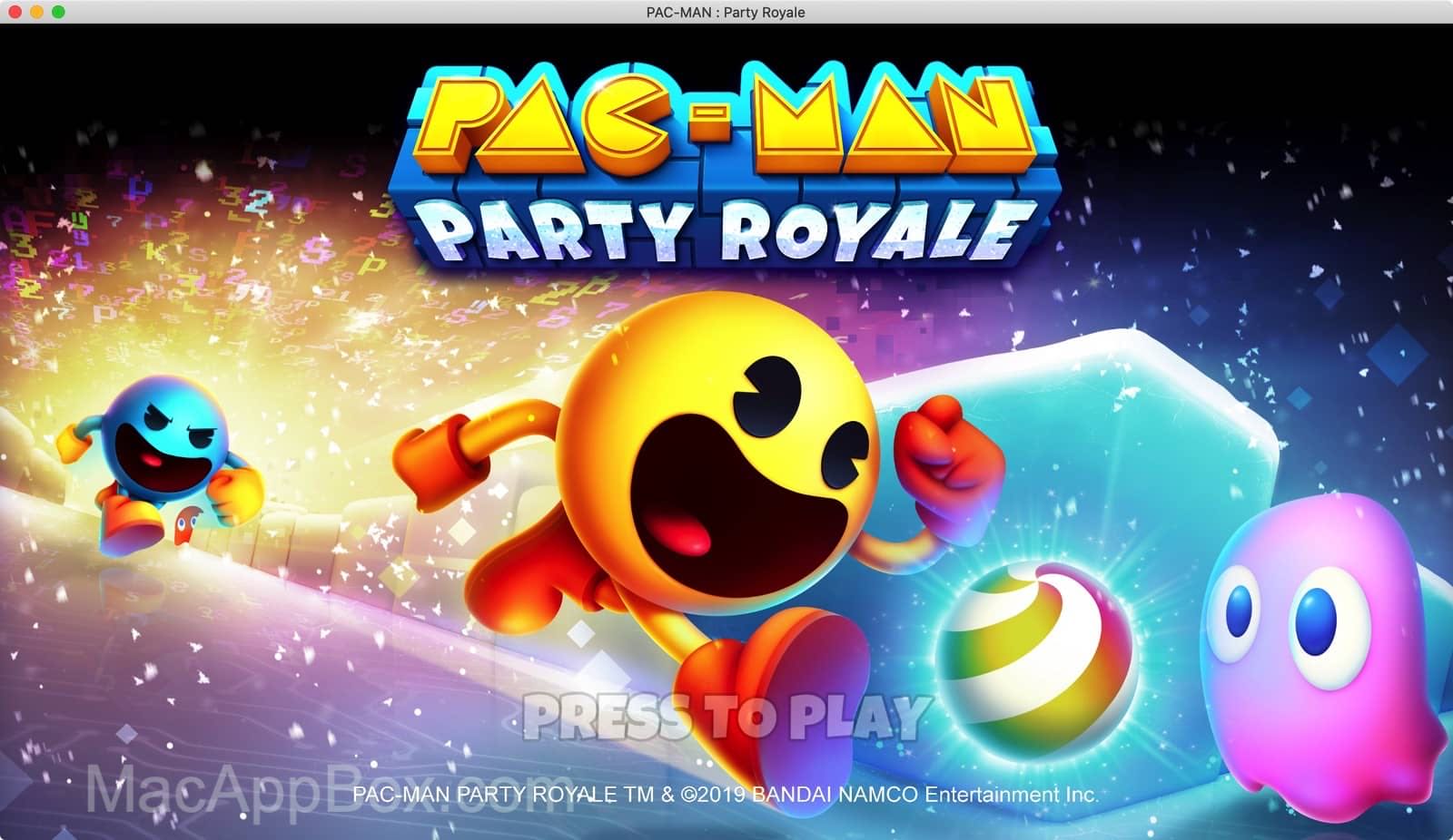 《吃豆人大逃杀》mac版 PAC-MAN PARTY for mac下载