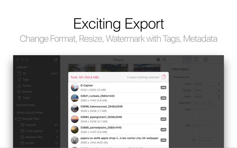 Pixave for Mac 2.3.11 破解版 - 实用的图片素材收集整理工具