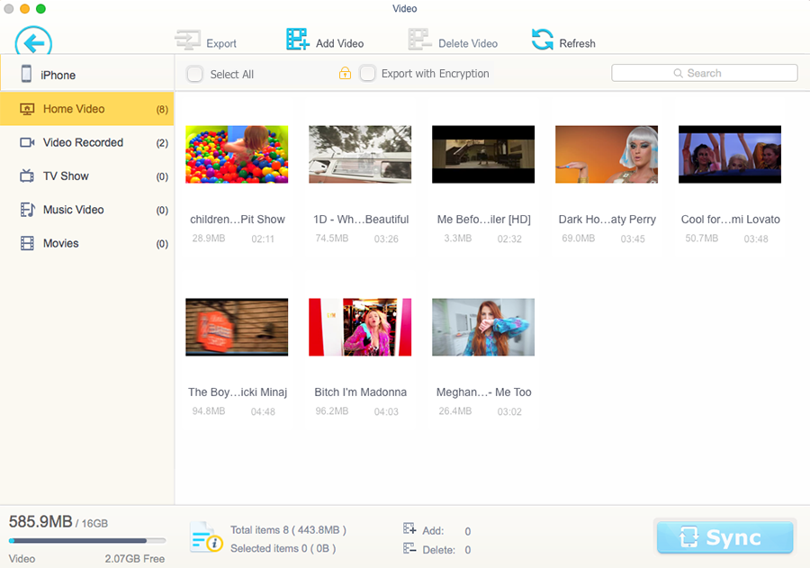 MediaTrans 6.1 Mac 破解版 - iPhone内容管理器