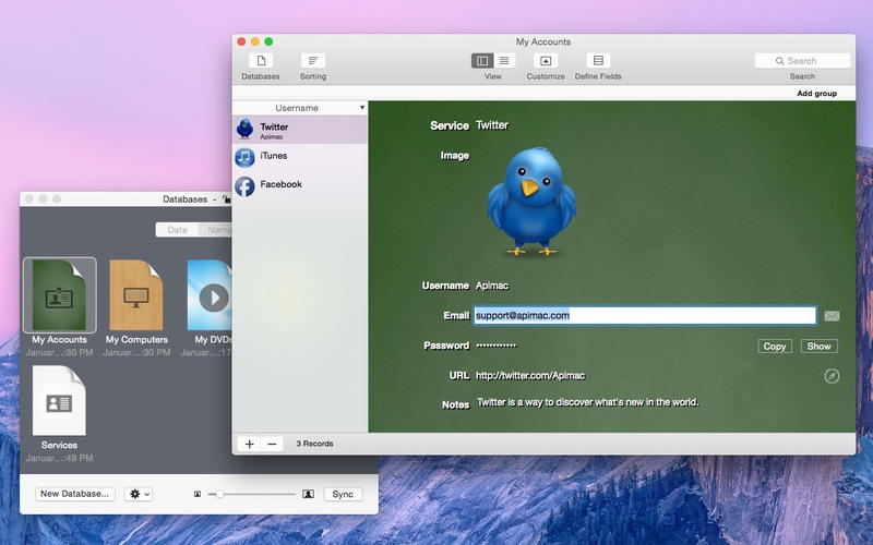 iDatabase for Mac 4.9 序号版 - 强大的个人信息数据库管理工具