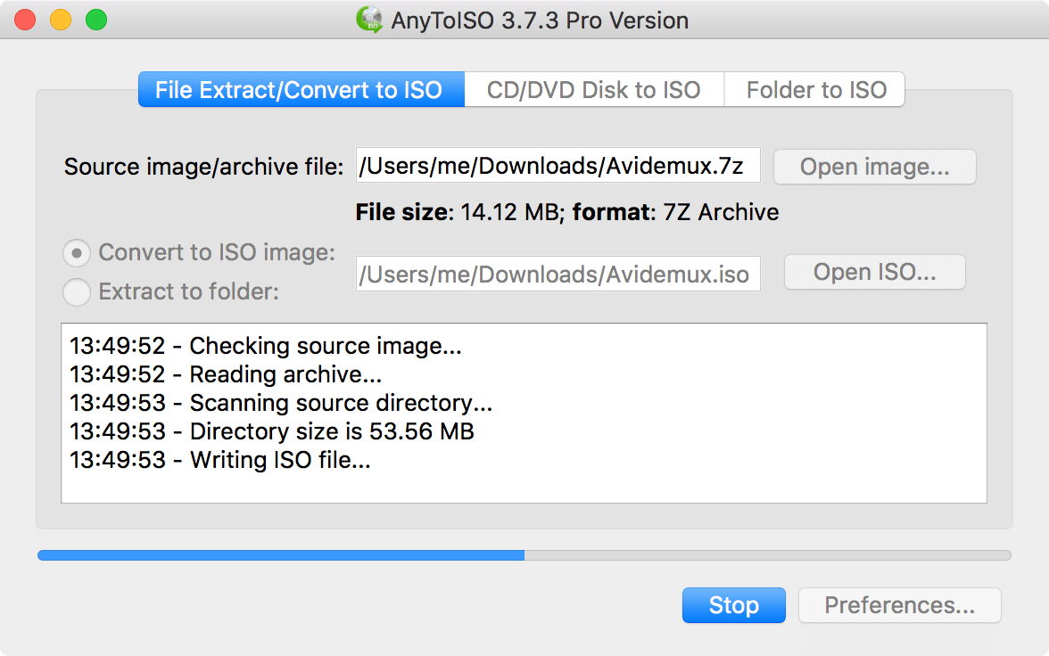 AnyToISO for Mac 3.9.1 破解版 - 强大的ISO镜像制作工具