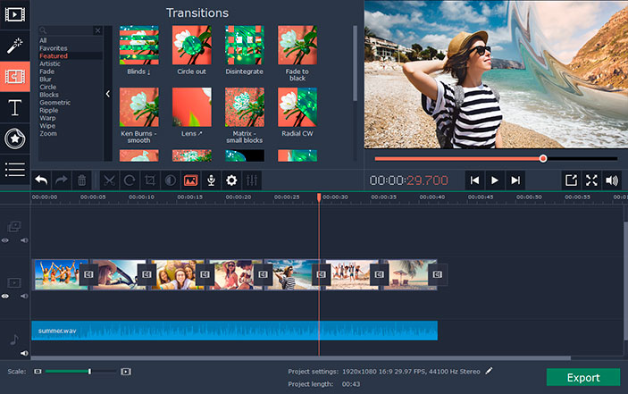 Movavi Slideshow Maker 4 for Mac 4.1.0 激活版 - 专业幻灯片制作应用